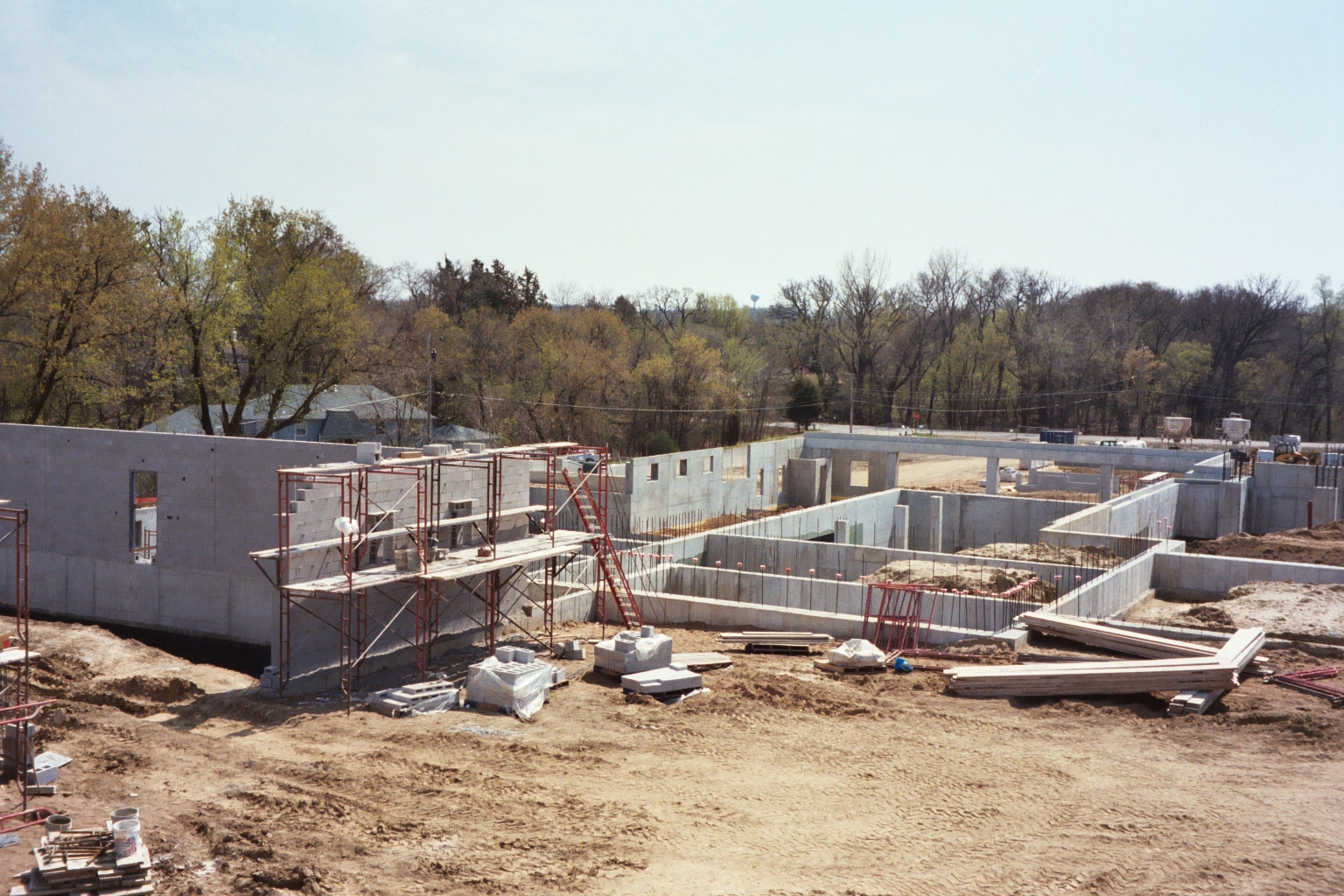 Lower Level Concrete Work