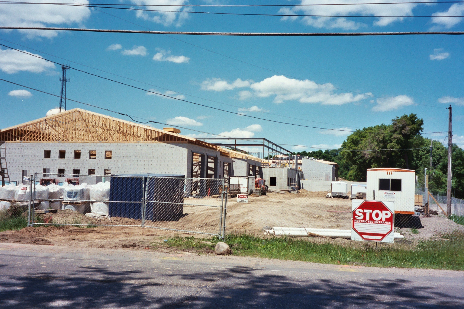 Fire Apparatus Bays from Co Rd 19