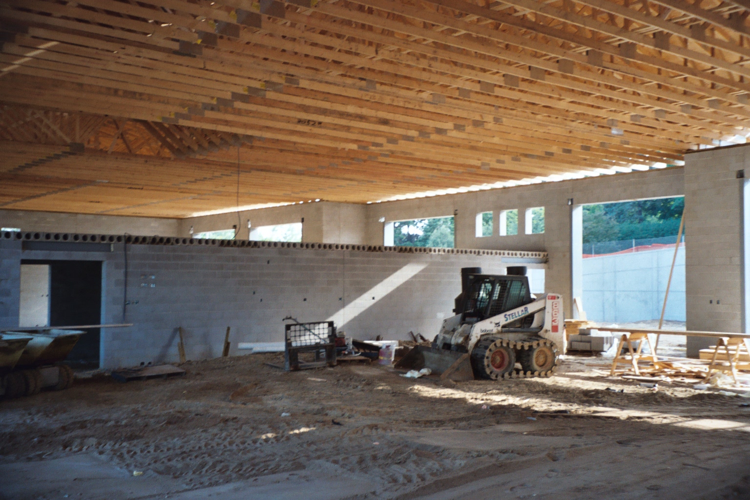 Fire Apparatus Bays Taking Shape