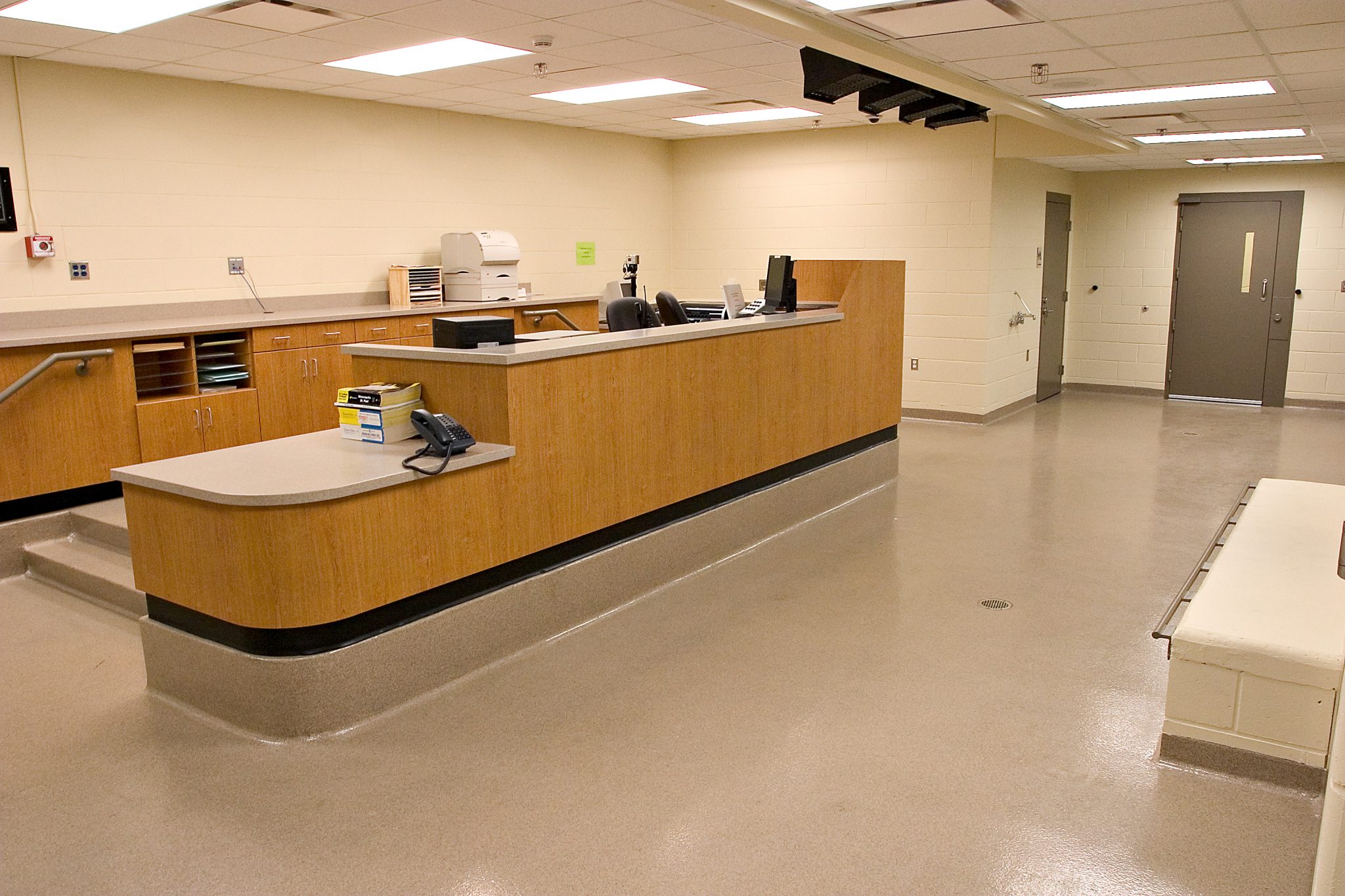 Finished Detention Area